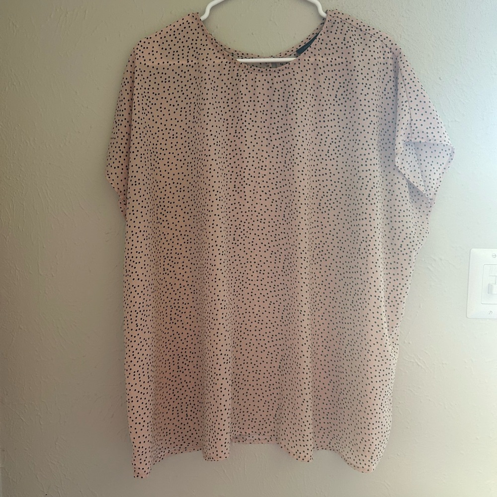 Halogen Polka Dot Women's Top